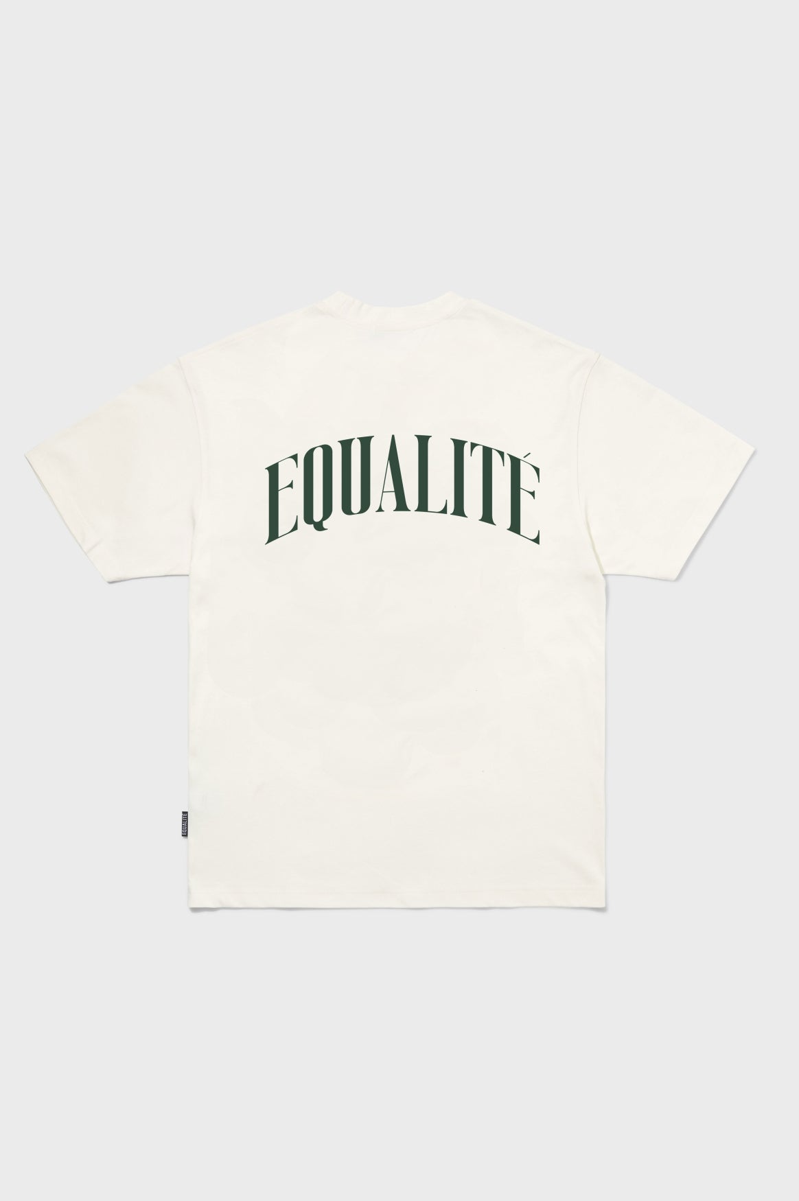 OLIVER OVERSIZED TEE | OFF WHITE & GREEN