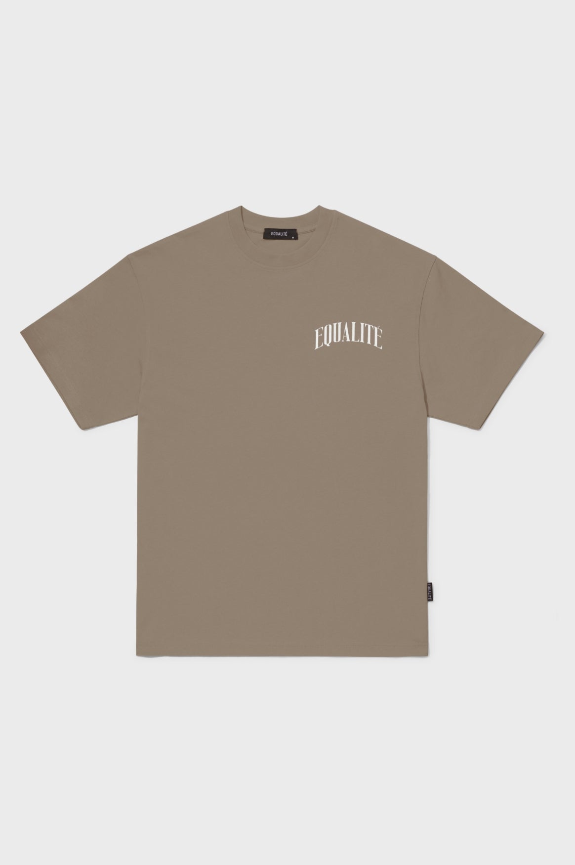 OLIVER OVERSIZED TEE | TAUPE