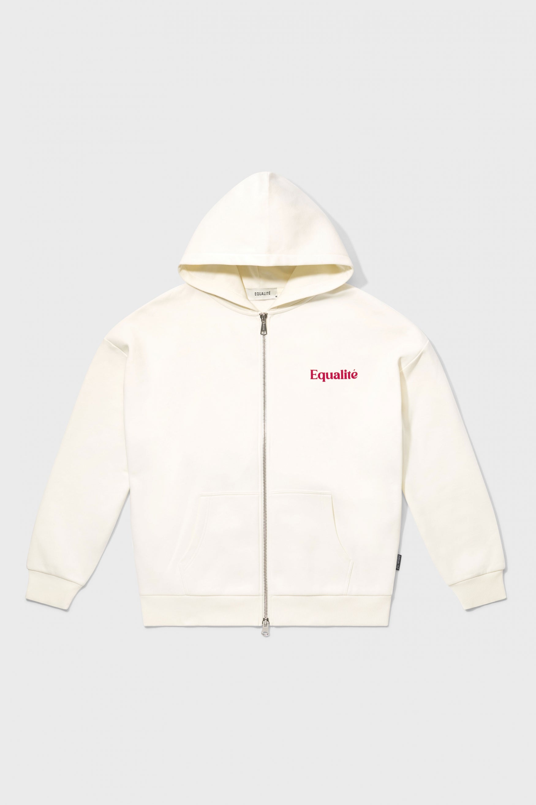 PAINTING EQLT OVERSIZED FULL ZIP HOODIE | OFF-WHITE