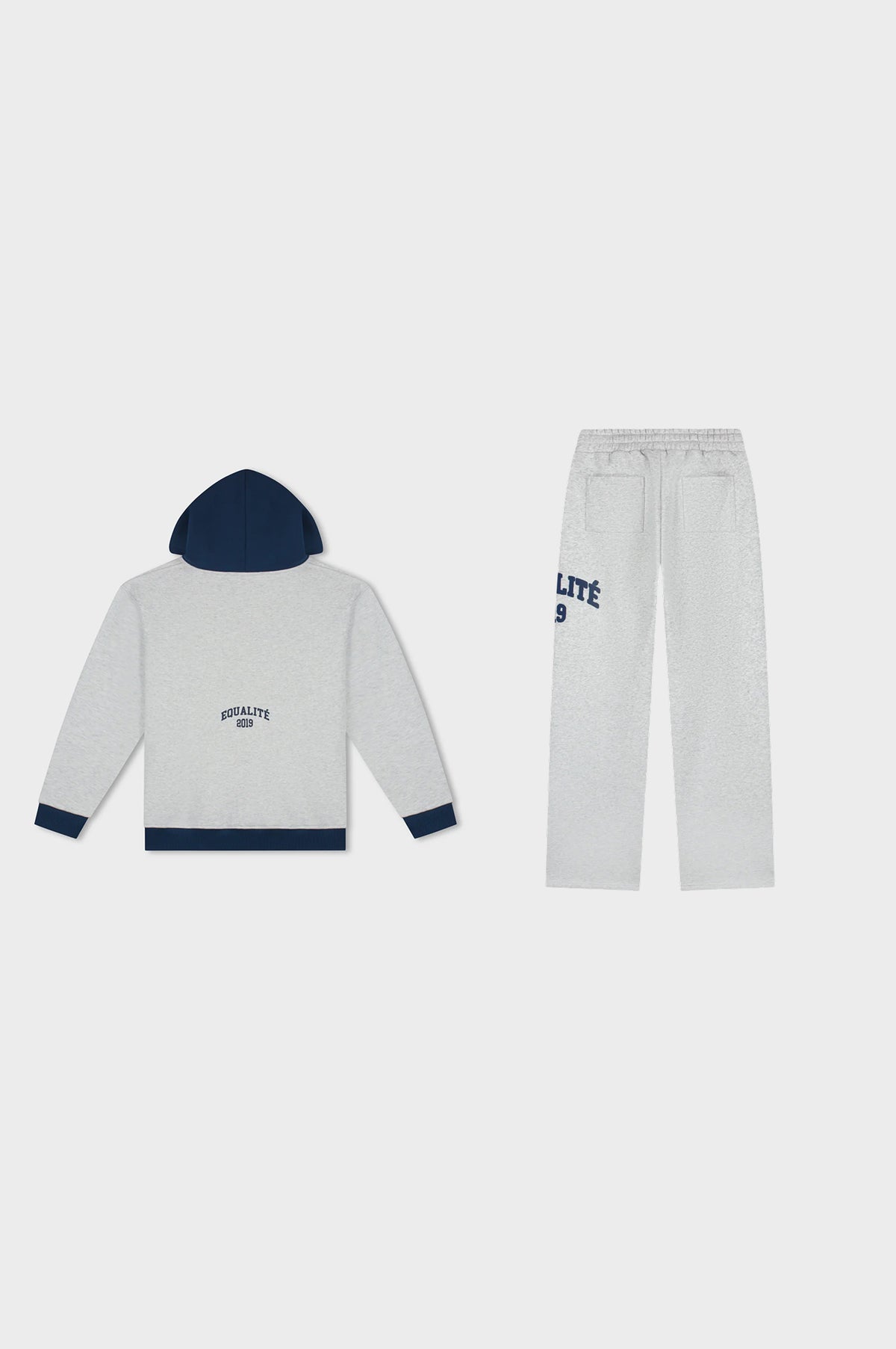 COLLECTIVE SET | MELANGE GREY & NAVY