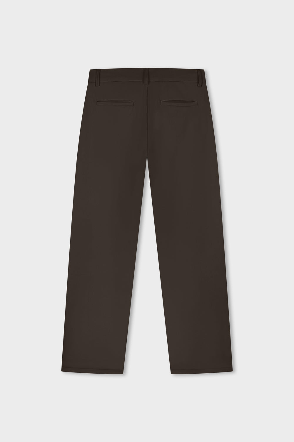 REGULAR TAILORED PANTS | BROWN
