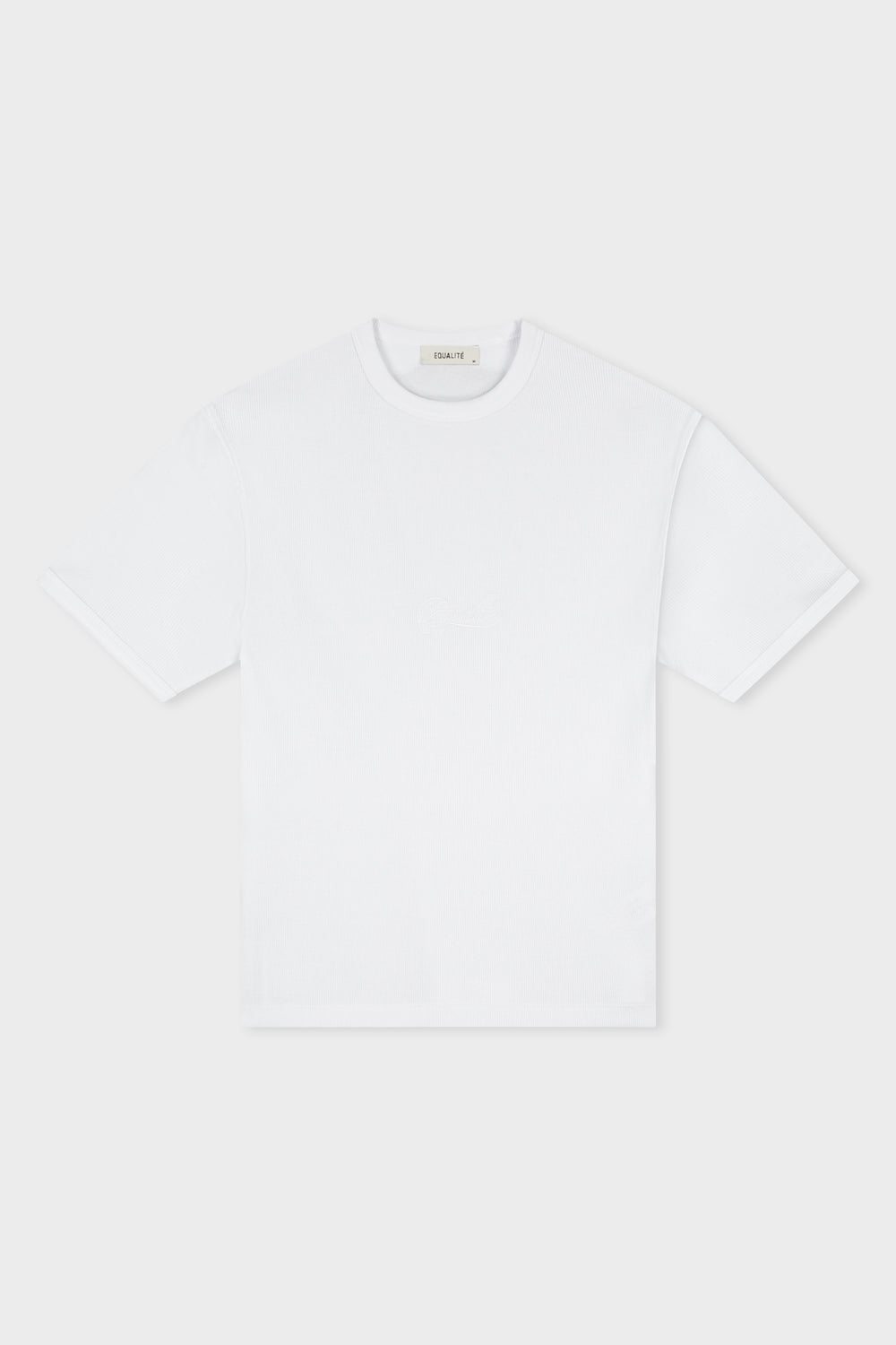 RIBBED TEE | OFF-WHITE
