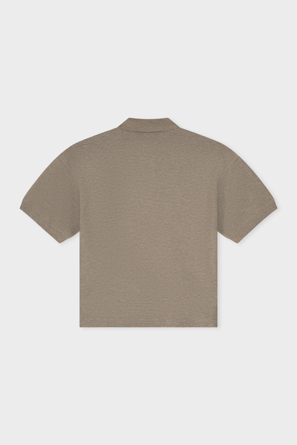 SAINT KNIT POLO | TAUPE