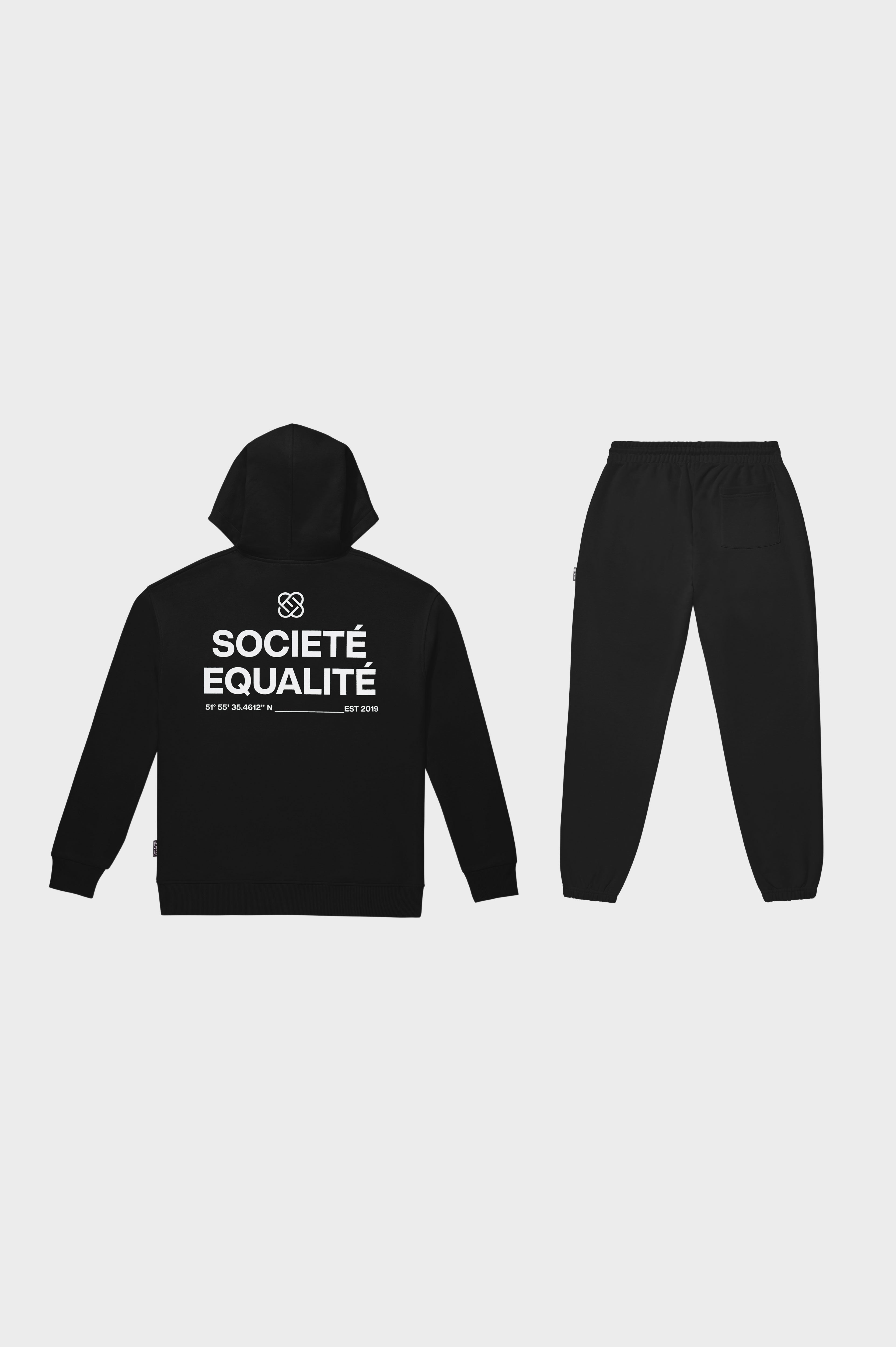 SOCIETÉ JOGGER SET BLACK