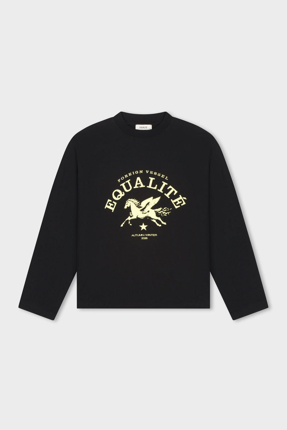 SIAN OVERSIZED LONGSLEEVE TEE | BLACK