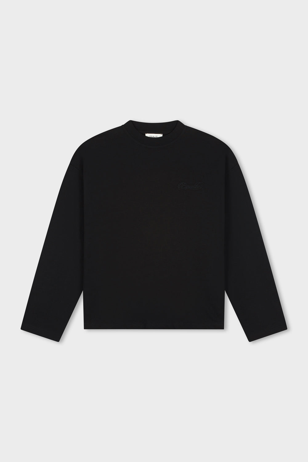 SIGNATURE OVERSIZED LONGSLEEVE TEE– NOOS | BLACK