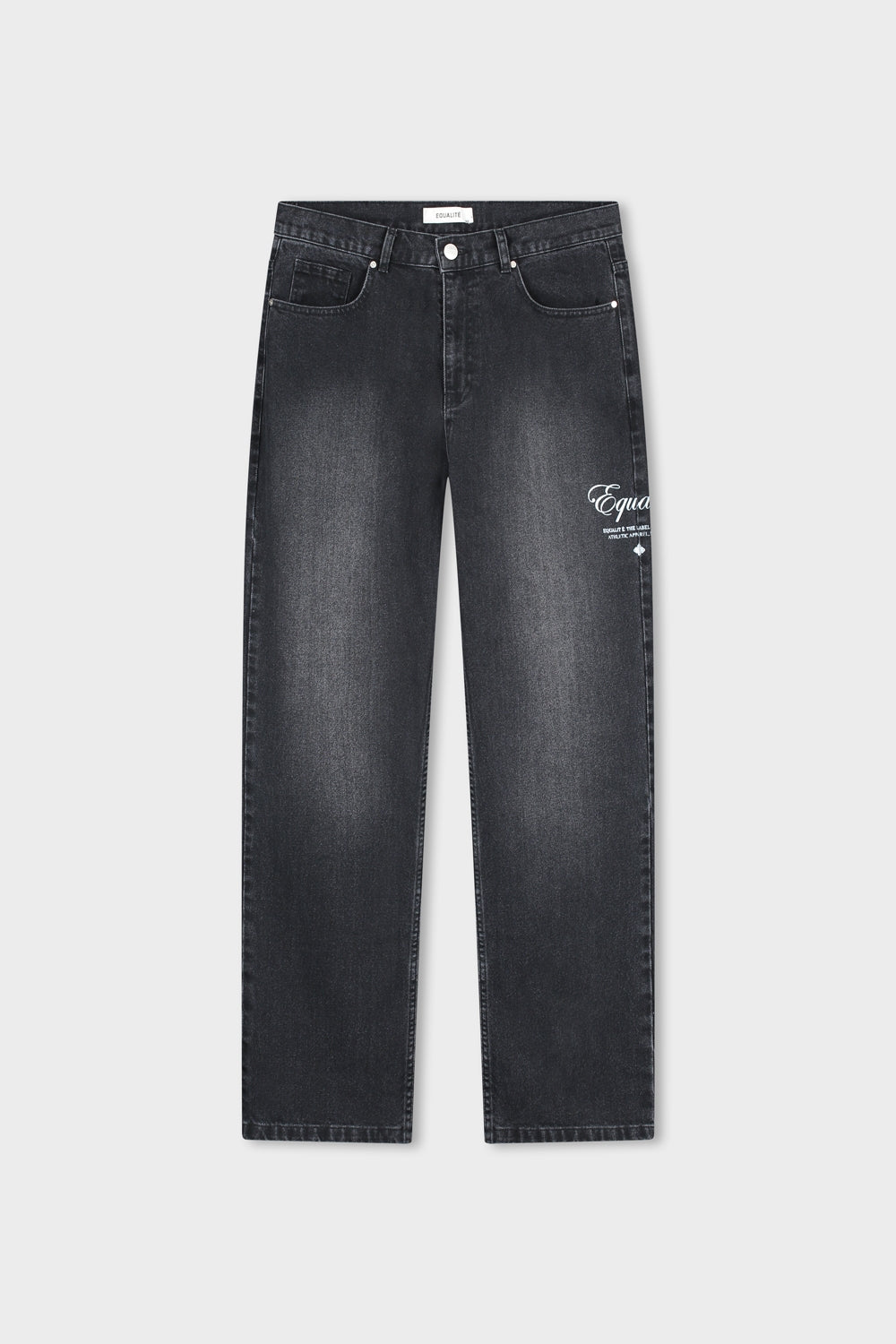 SIGNATURE STRAIGHT FIT JEANS | BLACK