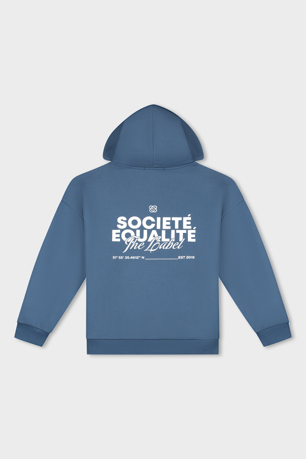 SOCIETÉ 2.0 OVERSIZED FULL ZIP HOODIE | NAVY