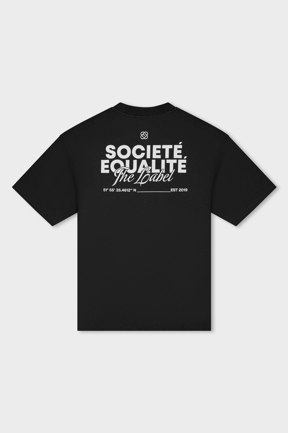 SOCIETÉ 2.0 OVERSIZED TEE | BLACK