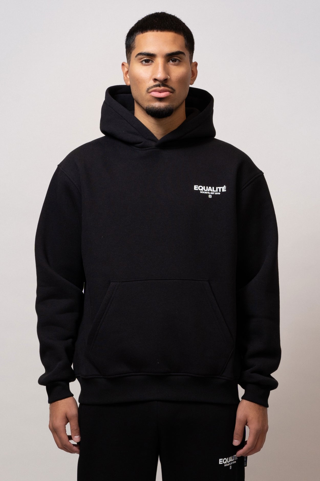 SOCIETÉ OVERSIZED HOODIE | BLACK