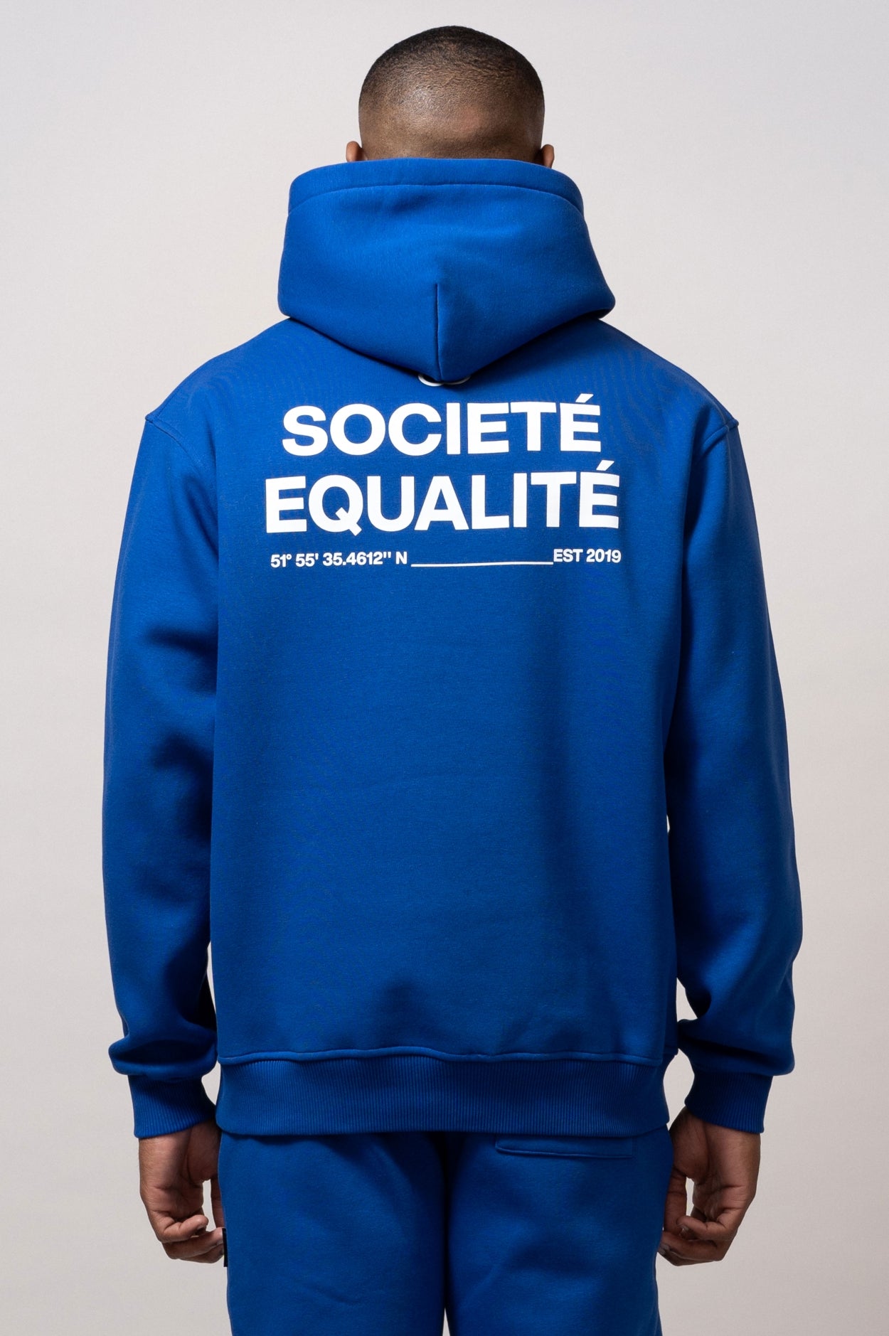 SOCIETÉ OVERSIZED HOODIE | BLUE