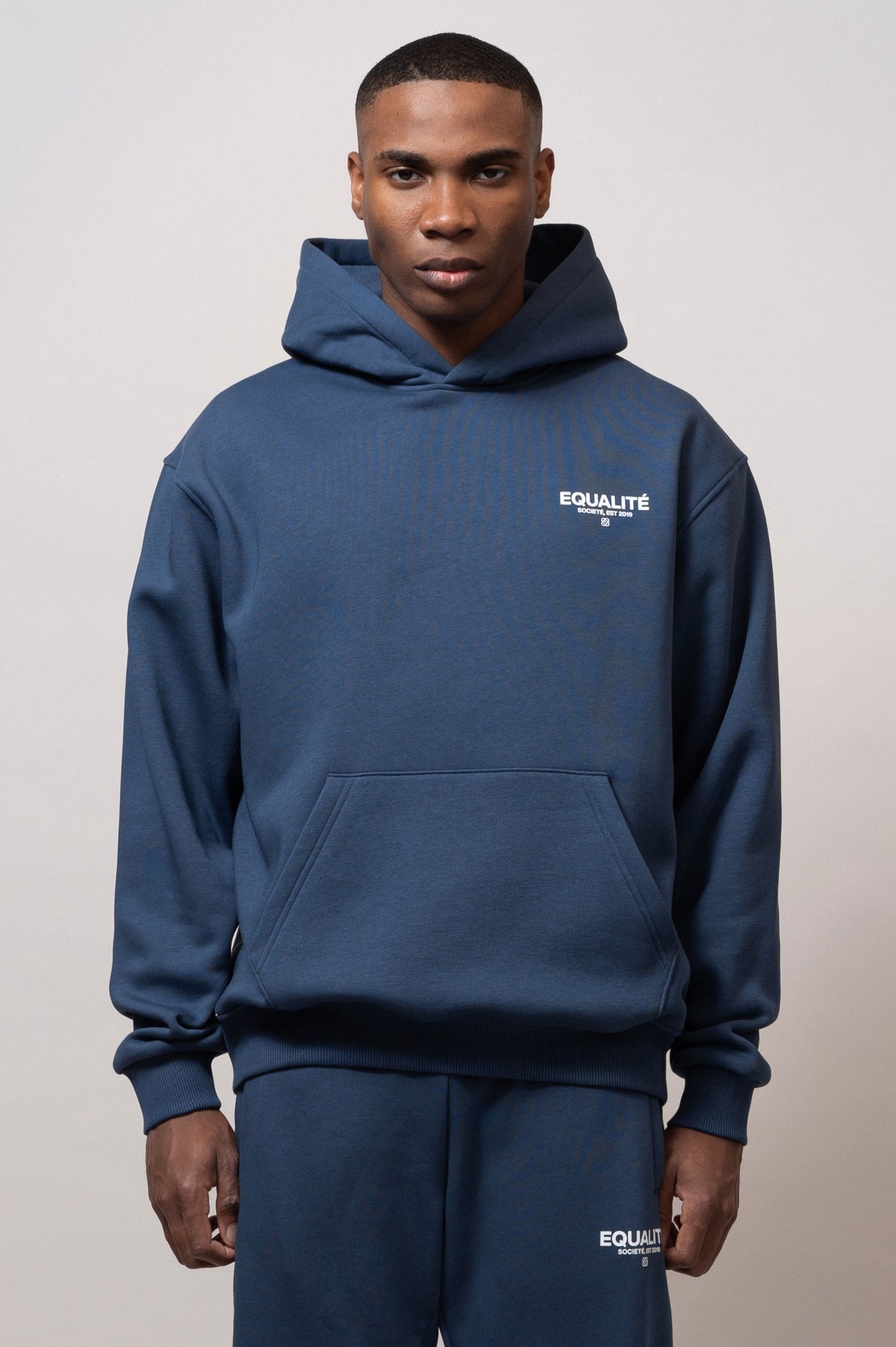 SOCIETÉ OVERSIZED HOODIE | NAVY