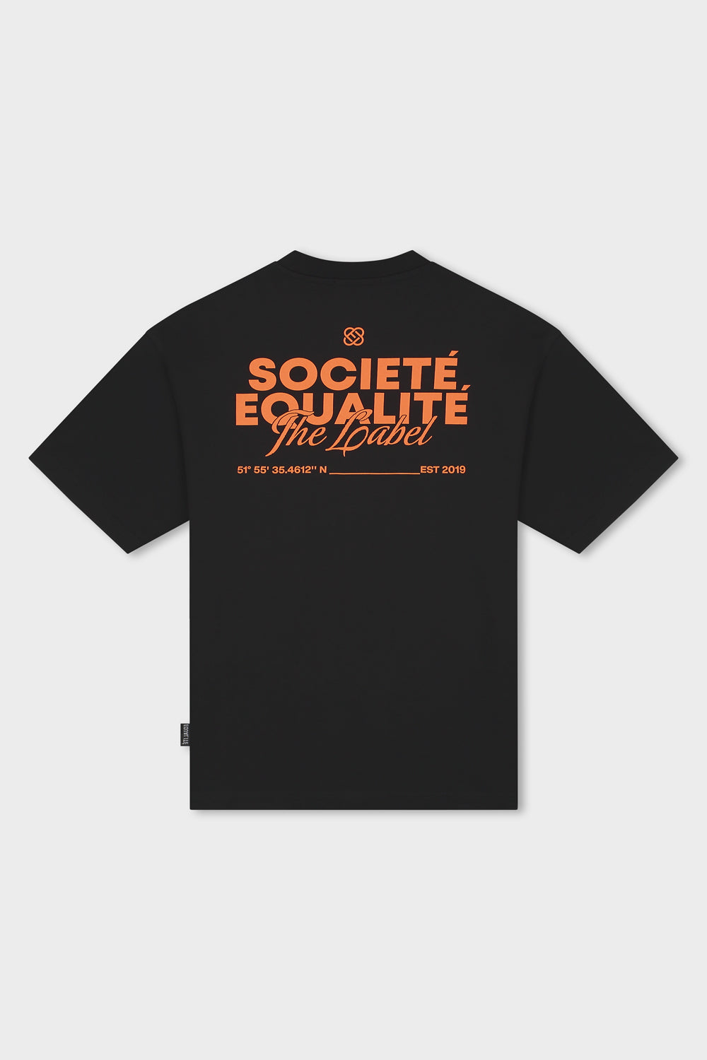 SOCIETE 2.0 OVERSIZED TEE | BLACK