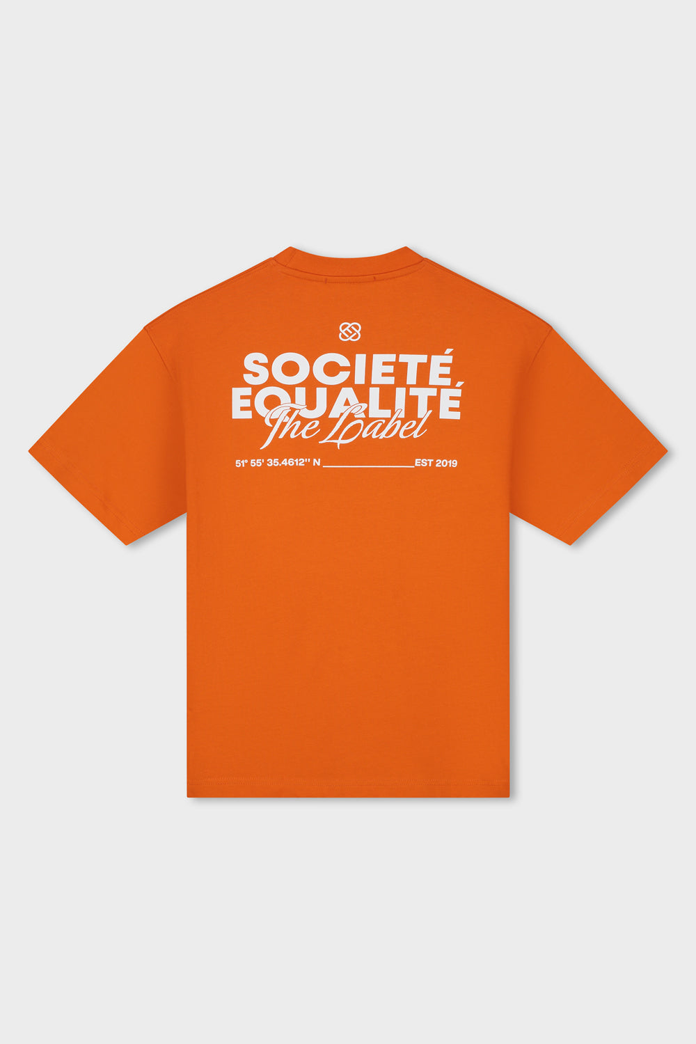 SOCIETE 2.0 OVERSIZED TEE | ORANGE