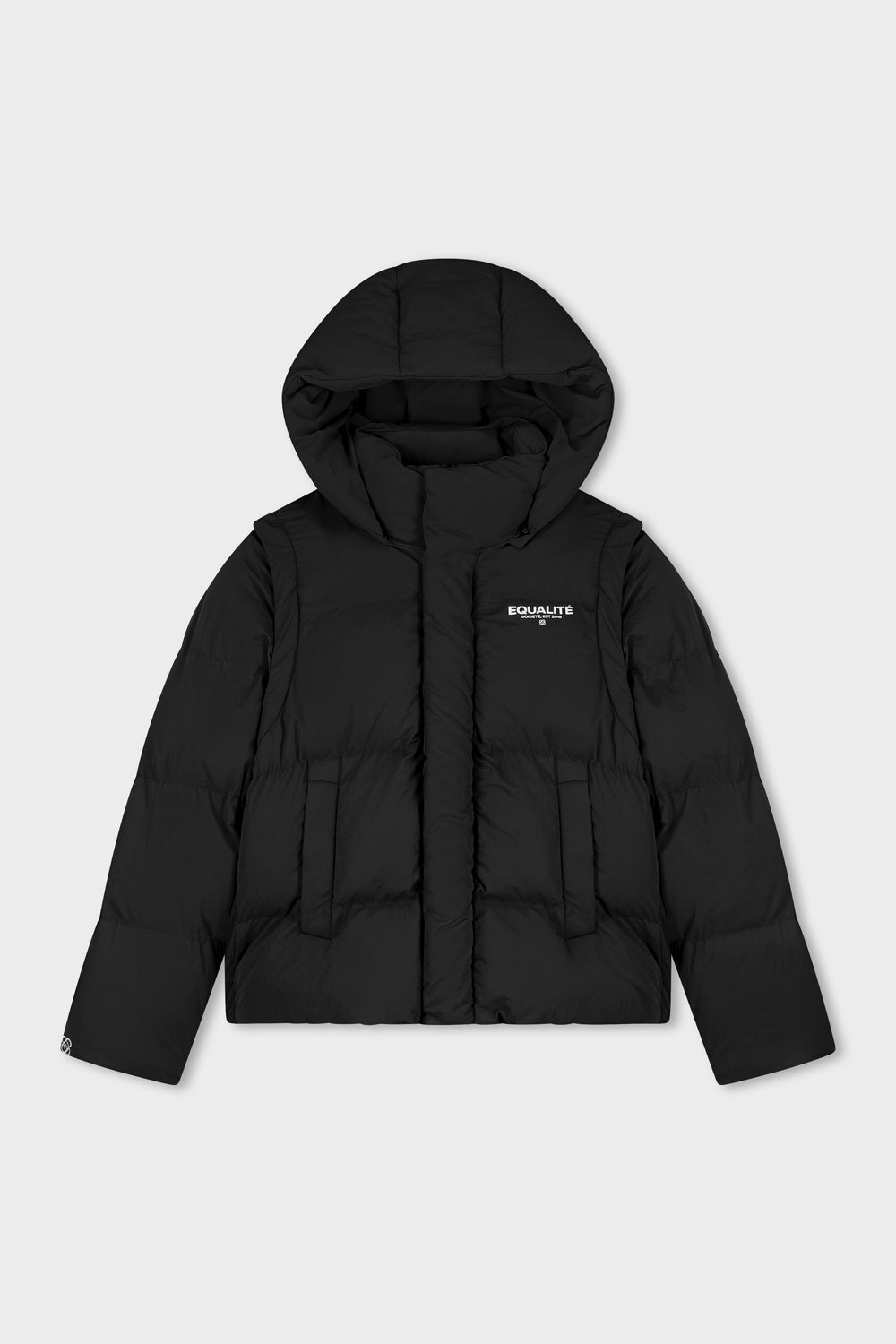 SOCIETÉ PUFFER JACKET | BLACK
