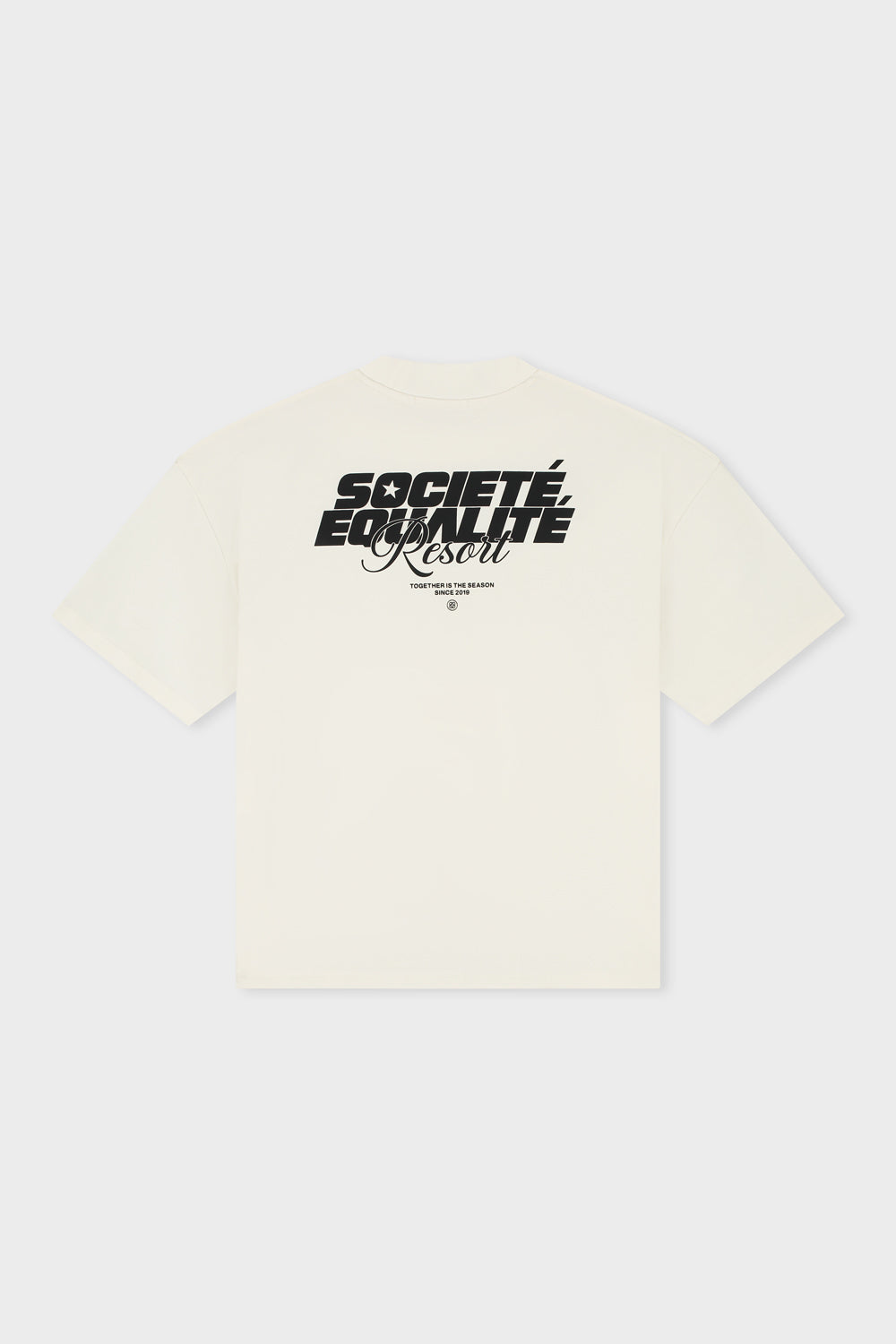 SOCIETÉ RESORT BOXY TEE | OFF-WHITE