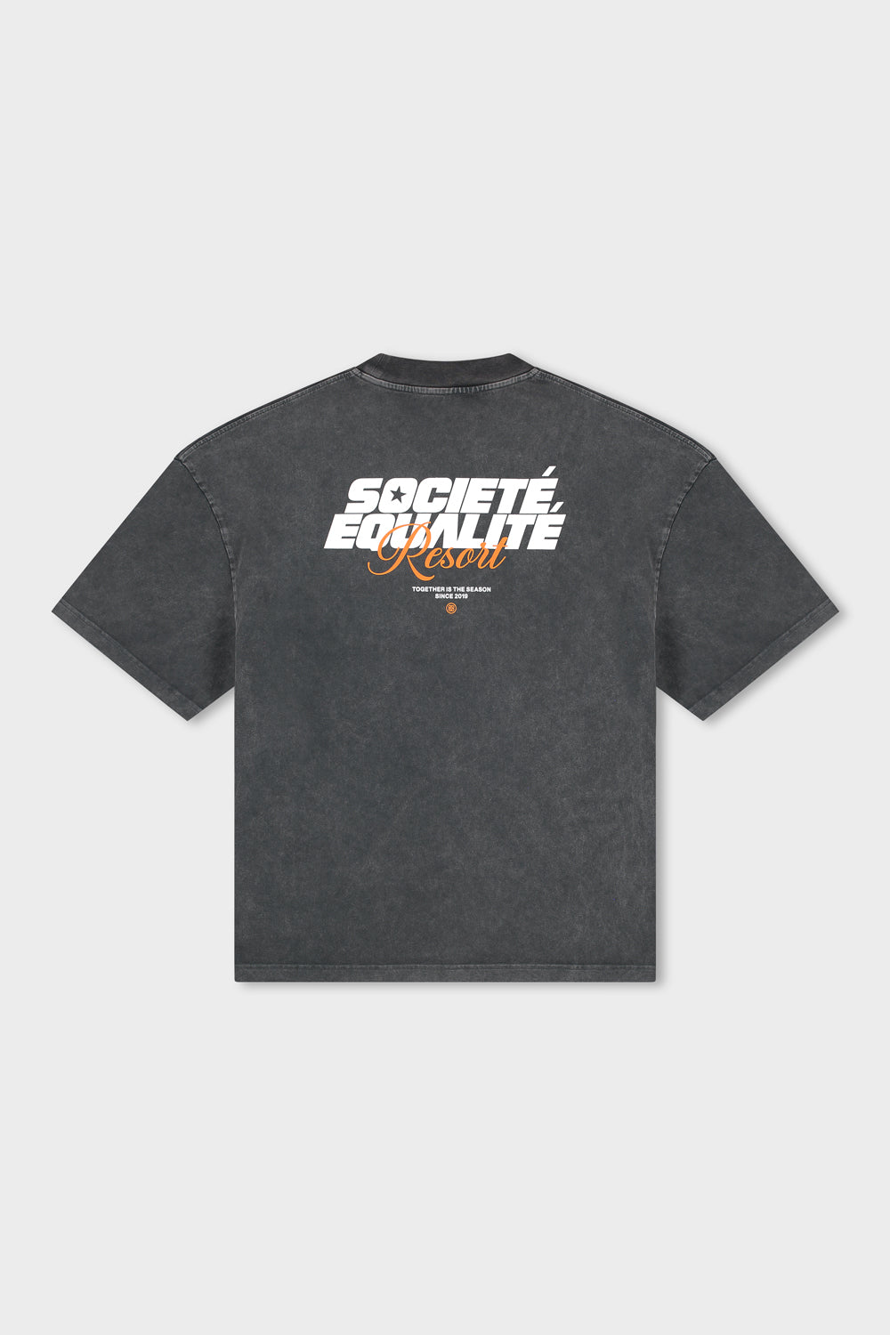 SOCIETÉ RESORT BOXY TEE | WASHED GREY