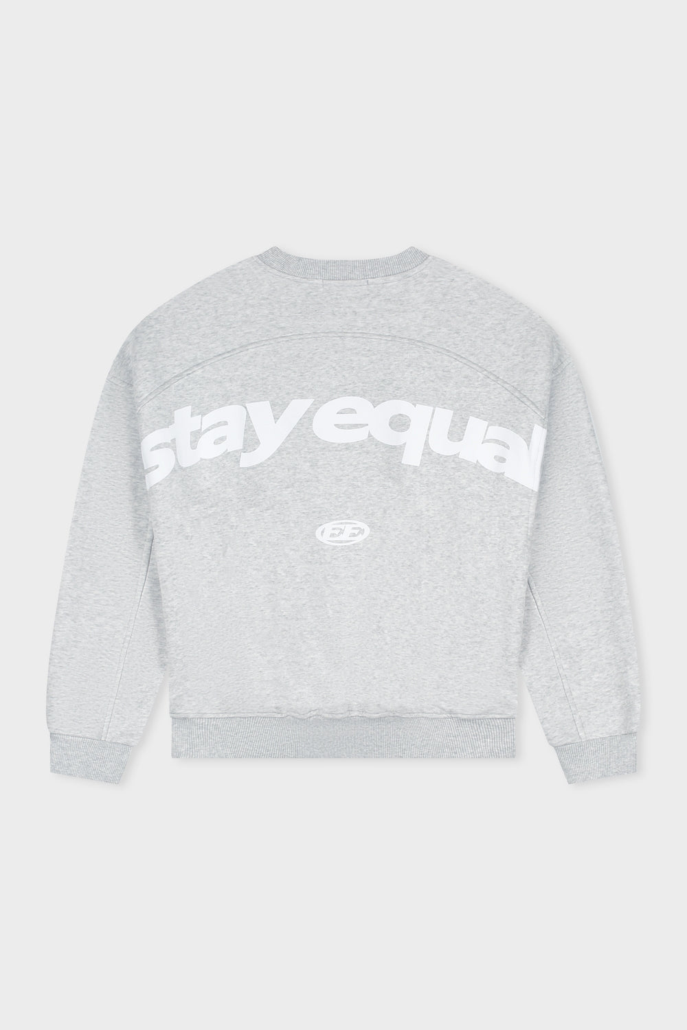 STAY EQUAL OVERSIZED SWEATER  | MELANGE GREY