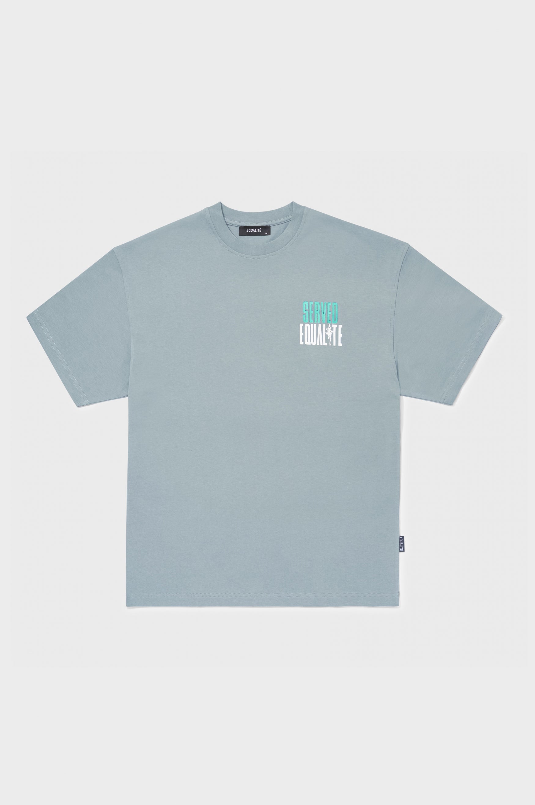 SERVED JUICE OVERSIZED TEE | GREY