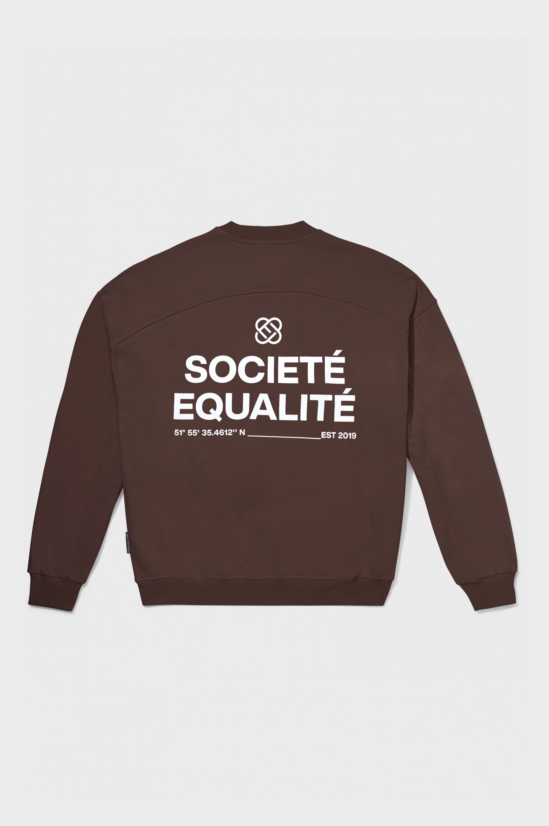Societé übergroßer Pullover | Braun