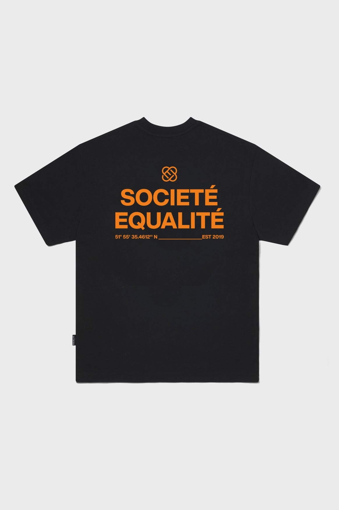 <tc>SOCIETÉ OVERSIZED TEE | BLACK & ORANGE


</tc>