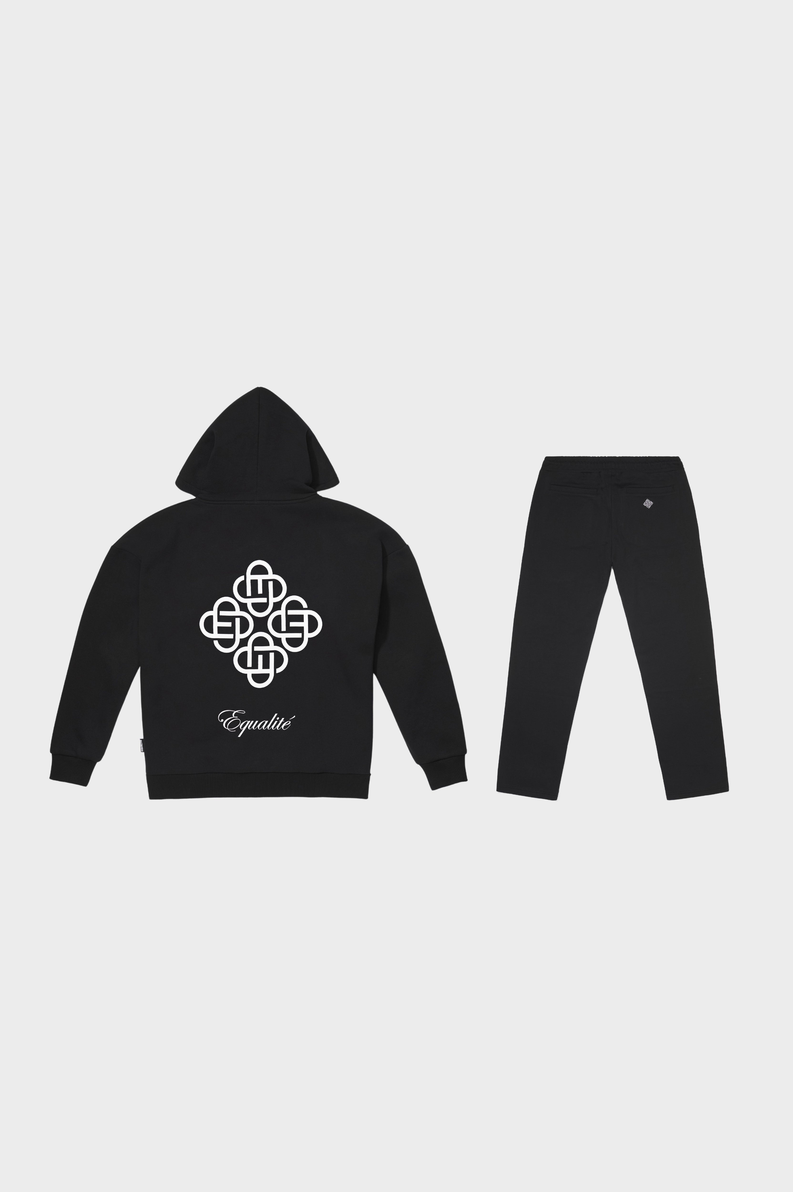 SYMBOL OVERSIZED JOGGER SET | BLACK