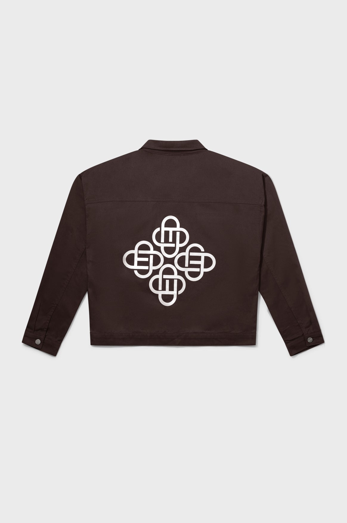 SYMBOL BOXY JACKET | BROWN