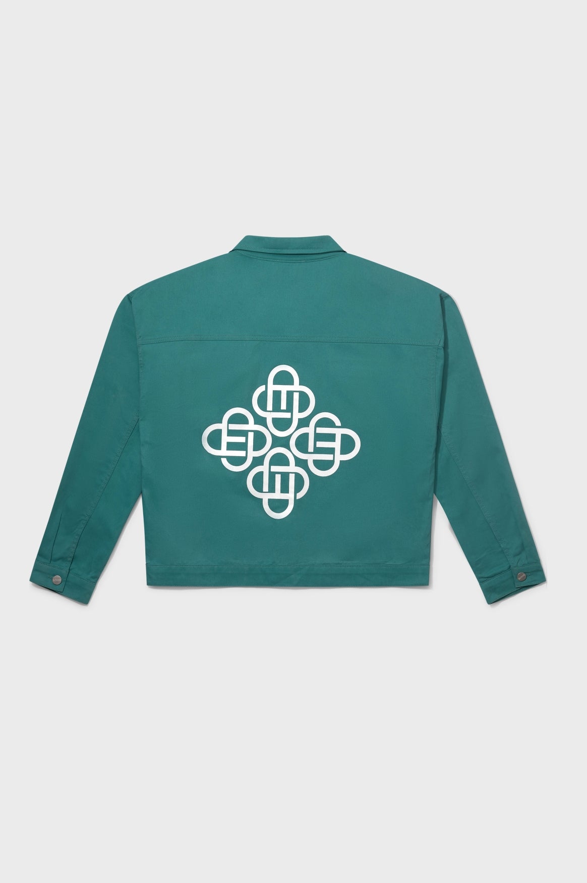 SYMBOL BOXY JACKET | PETROL GREEN