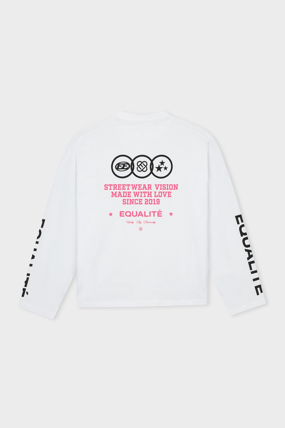 UNIVERSE LONGSLEEVE TEE | WHITE