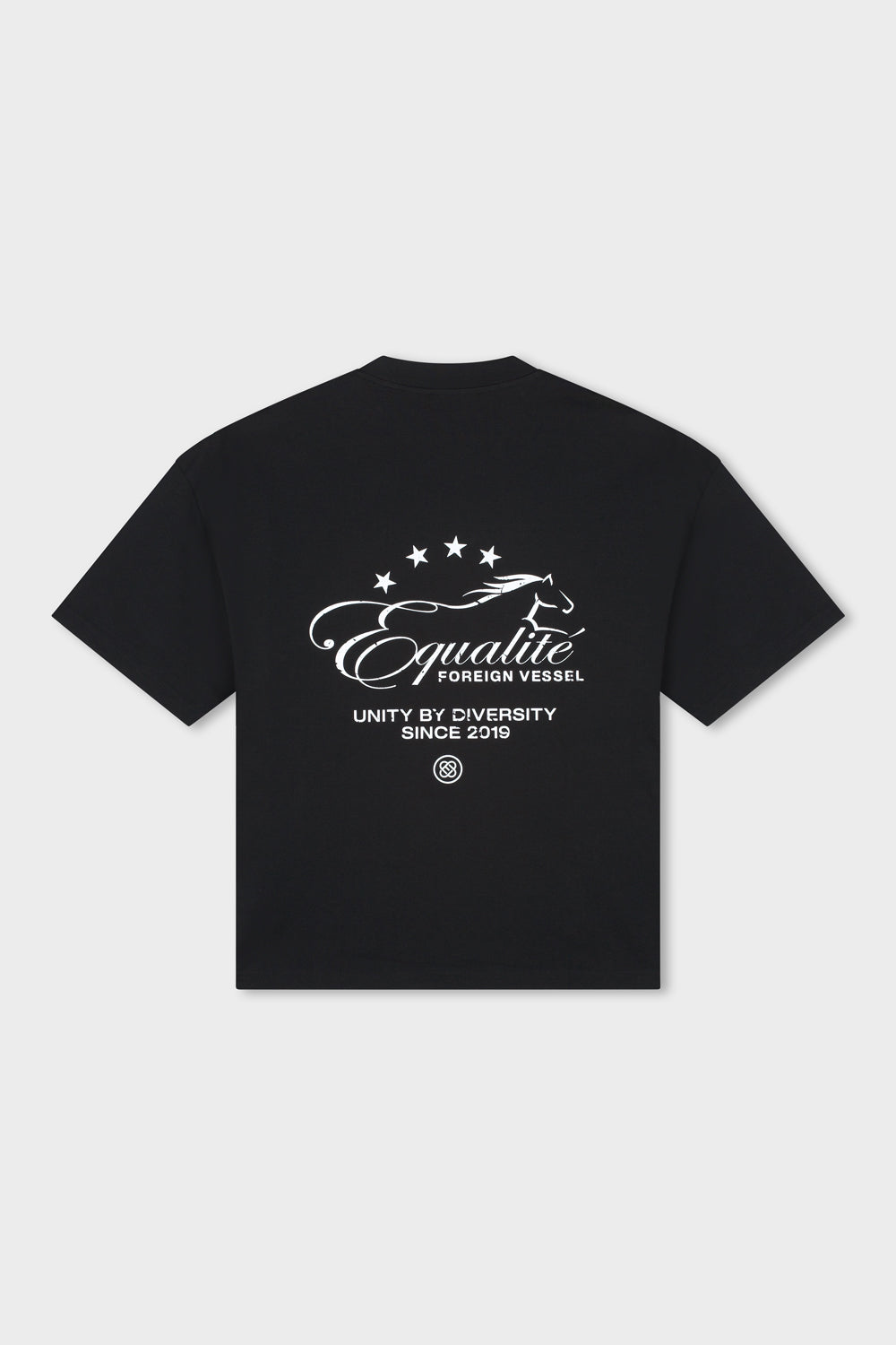VESSEL BOXY TEE | BLACK