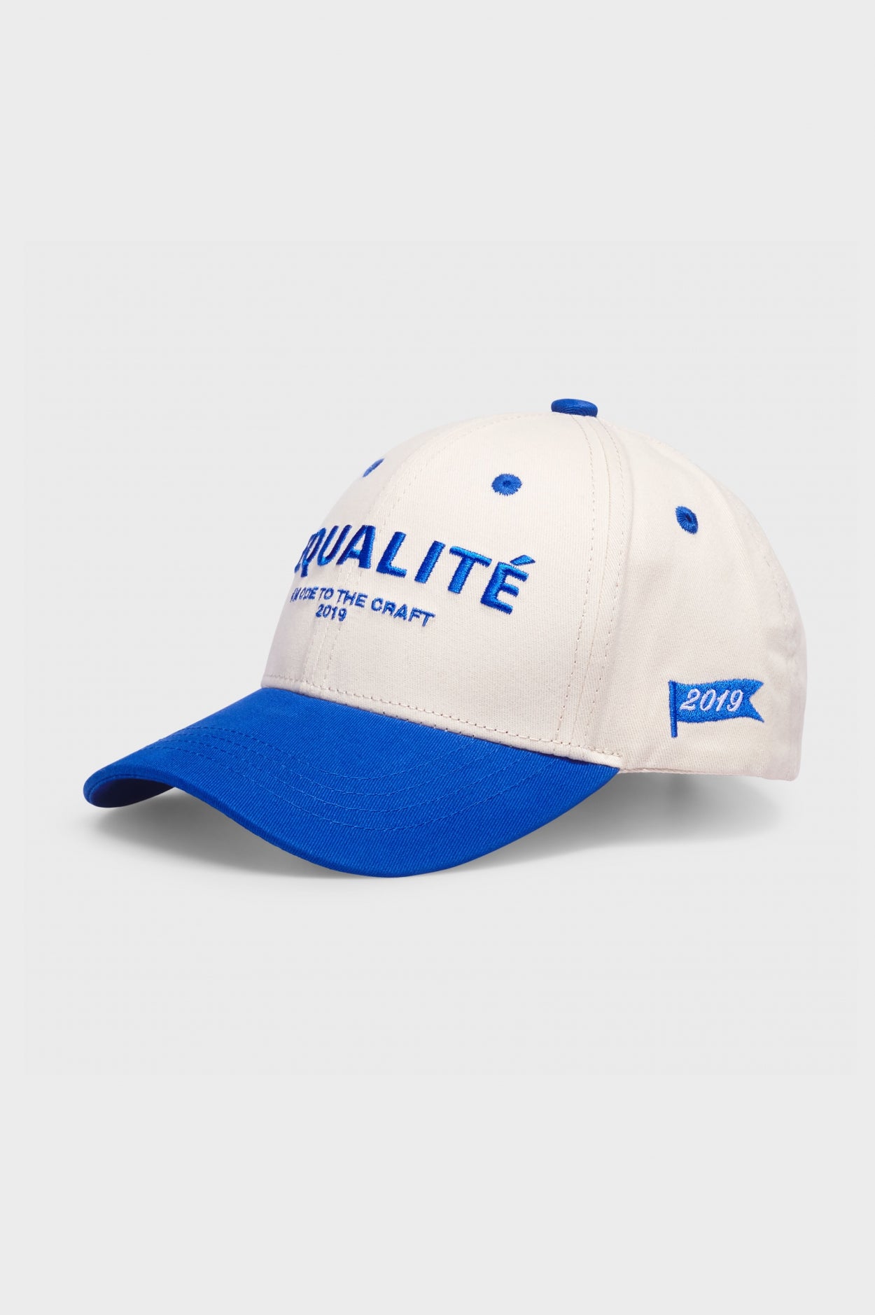 VISION CAP | OFF WHITE & BLUE