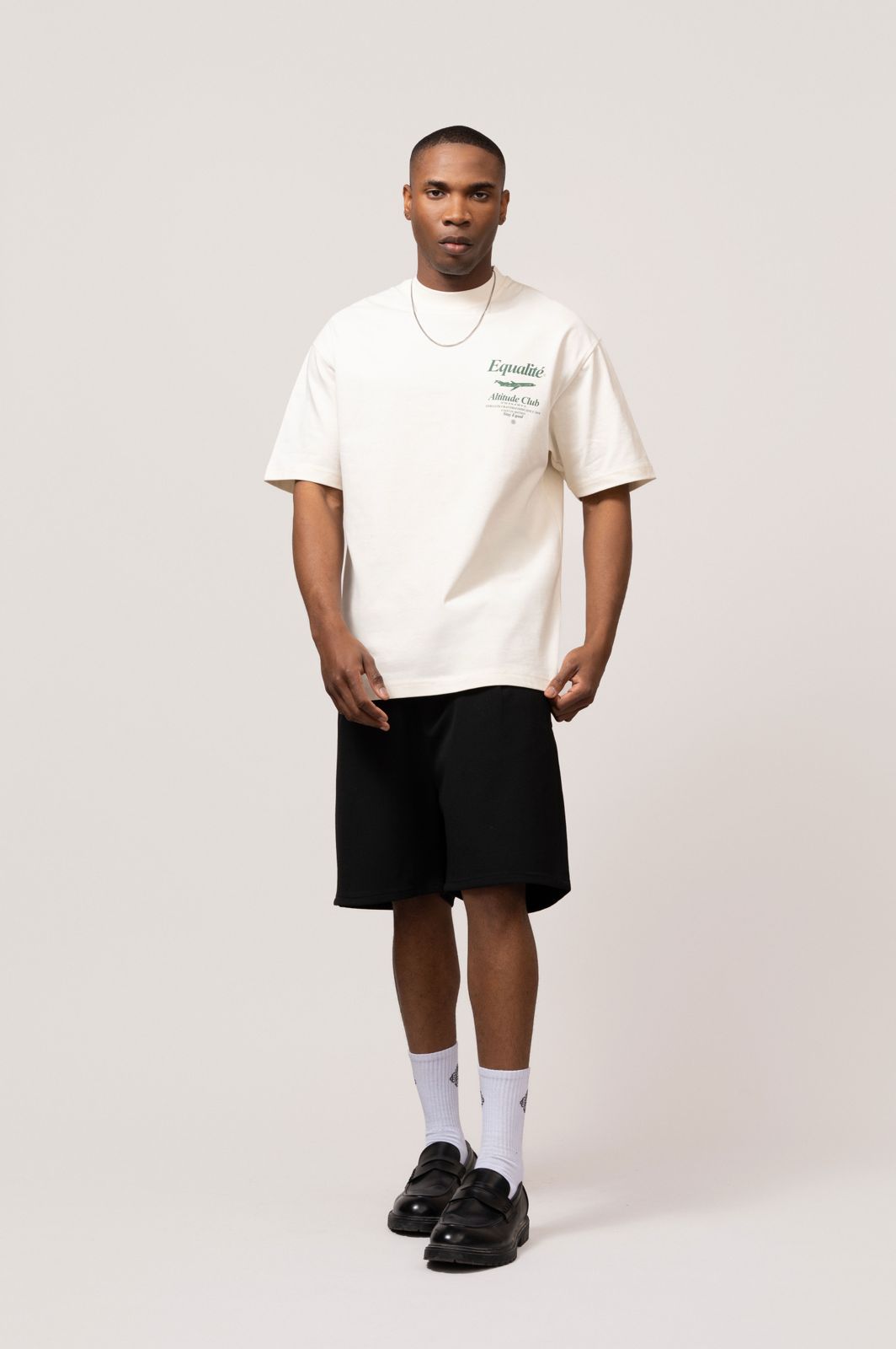 TAILORED JOGGER SHORTS | BLACK