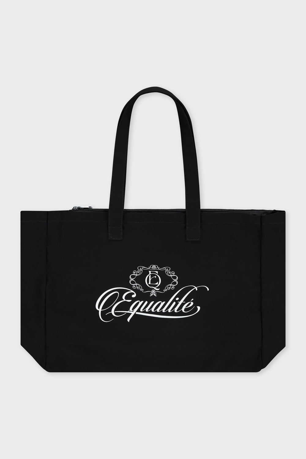 YUKI CANVAS SHOPPER | BLACK