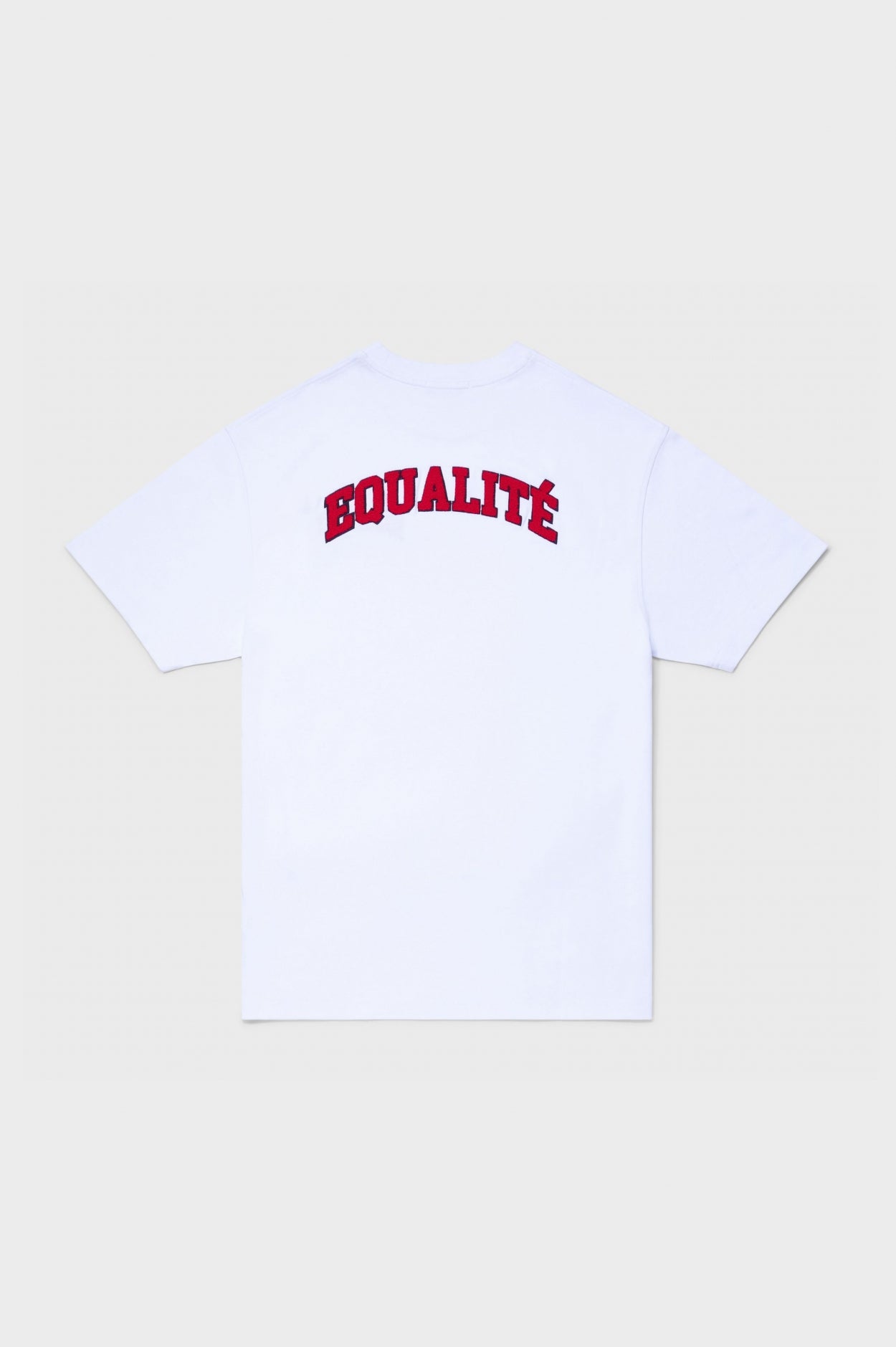 ZION OVERSIZED TEE | WHITE & RED