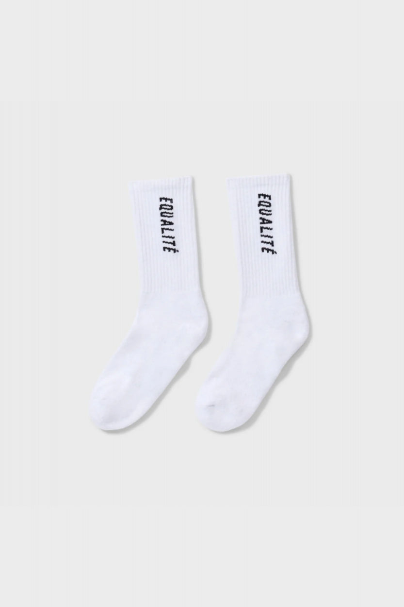Equalite Socks | WHITE